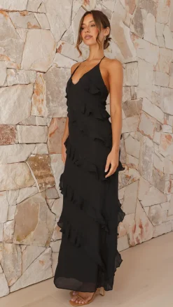 LILYWHYT Dresses|Maxi^Sophia Maxi Dress - Black