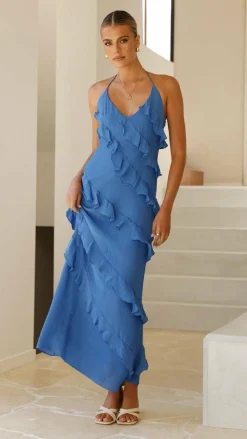 LILYWHYT Dresses|Maxi^Sophia Maxi Dress - Cobalt Blue