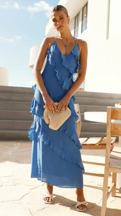 LILYWHYT Dresses|Maxi^Sophia Maxi Dress - Cobalt Blue