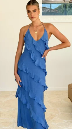 LILYWHYT Dresses|Maxi^Sophia Maxi Dress - Cobalt Blue