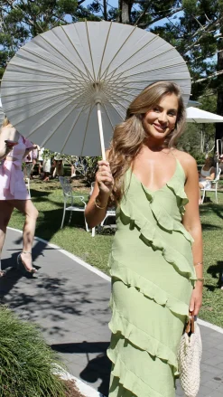 LILYWHYT Dresses|Maxi^Sophia Maxi Dress - Lime
