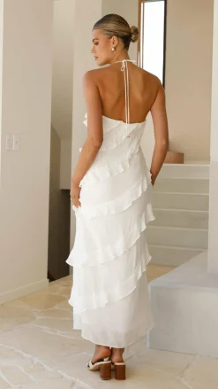 LILYWHYT Hen'S Collection|Dresses^Sophia Maxi Dress - White