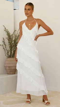 LILYWHYT Hen'S Collection|Dresses^Sophia Maxi Dress - White