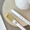 Your Accessory Shop Belts^Stacey Belt - Chalk / Gold
