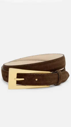 Your Accessory Shop Belts^Stacey Belt - Chocolate / Gold