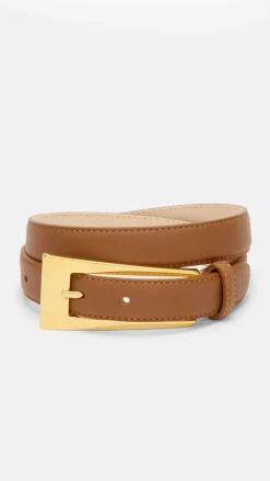 Your Accessory Shop Belts^Stacey Belt - Latte / Gold