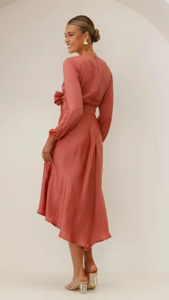 Fashion Allied Sale Evening|Sale Dresses^Starry Nights Dress - Baked Rose