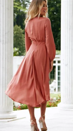 Fashion Allied Sale Evening|Sale Dresses^Starry Nights Dress - Baked Rose