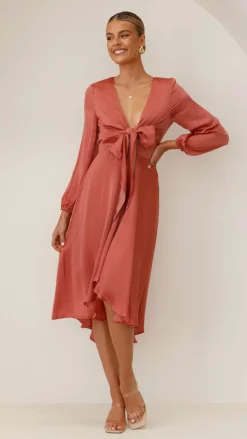 Fashion Allied Sale Evening|Sale Dresses^Starry Nights Dress - Baked Rose