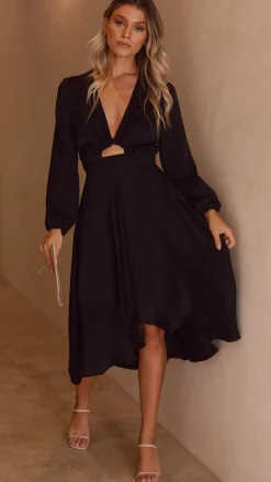 Fashion Allied Sale Evening|Sale Dresses^Starry Nights Dress - Black