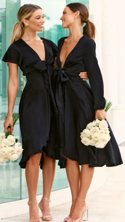 Fashion Allied Sale Evening|Sale Dresses^Starry Nights Dress - Black