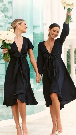Fashion Allied Sale Evening|Sale Dresses^Starry Nights Dress - Black