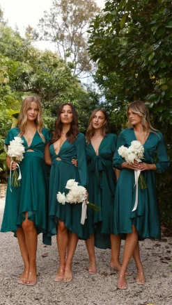 Fashion Allied Sale Evening|Sale Dresses^Starry Nights Dress - Emerald