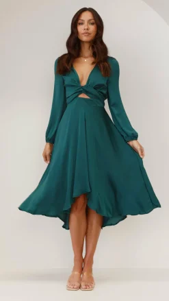 Fashion Allied Sale Evening|Sale Dresses^Starry Nights Dress - Emerald