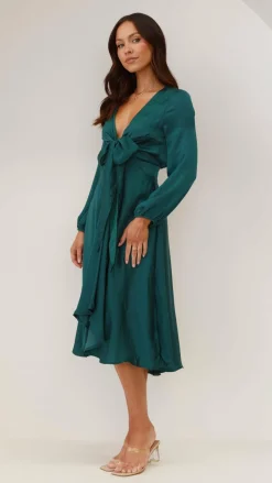 Fashion Allied Sale Evening|Sale Dresses^Starry Nights Dress - Emerald