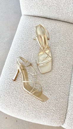 Billini Billini|Heels^Stevie Heel - Gold Metallic
