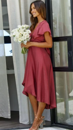 Fashion Allied Dresses|Bridesmaid^Sunny Daze Dress - Berry