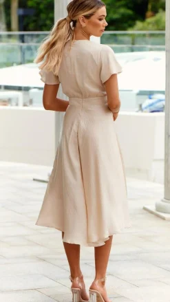 Fashion Allied Sale Evening|Bridesmaid^Sunny Daze Dress - Champagne