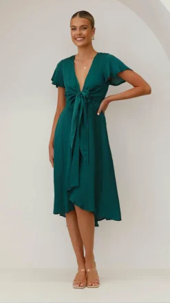 Fashion Allied Sale Evening|Sale Dresses^Sunny Daze Dress - Emerald