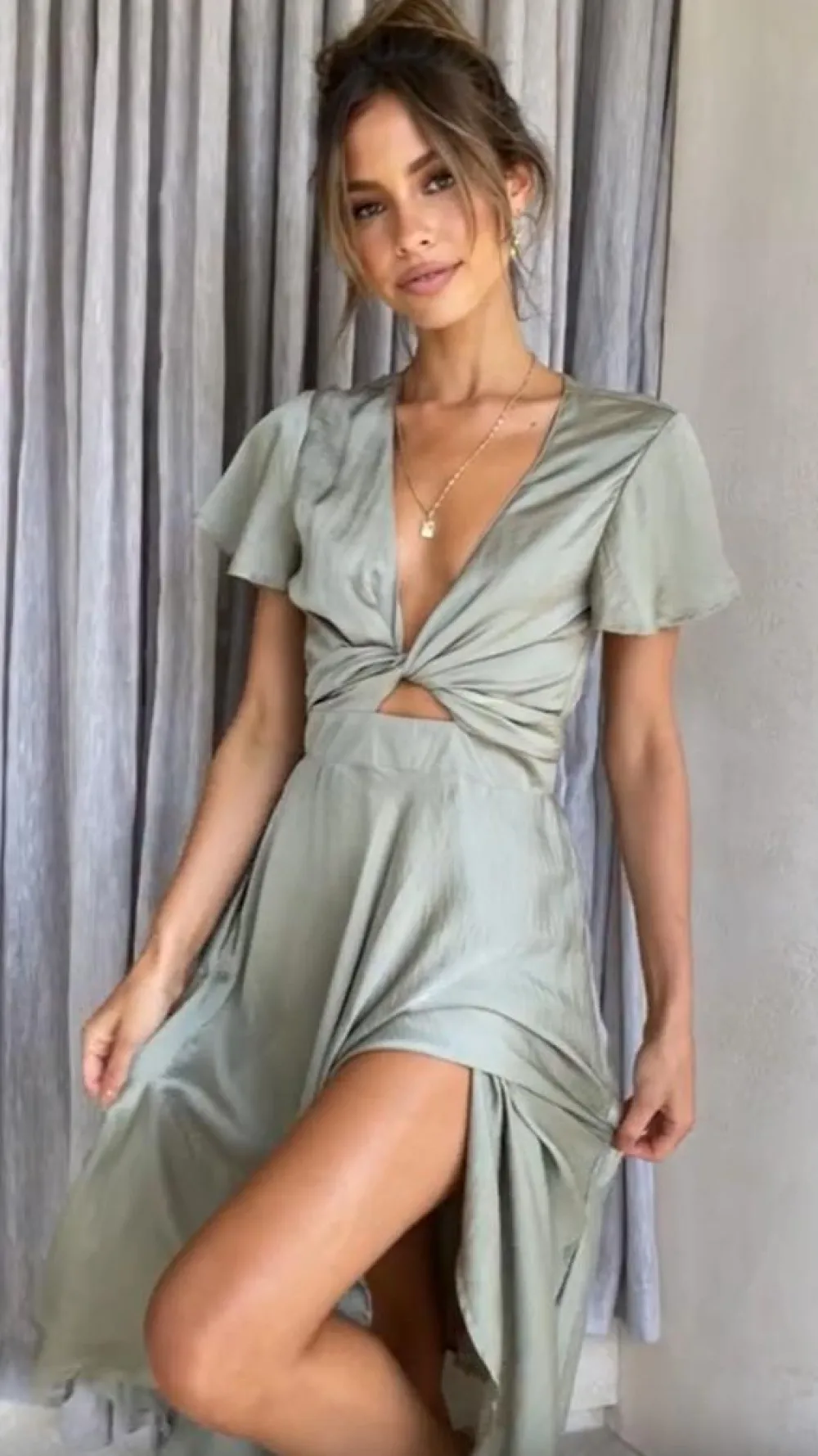 Fashion Allied Dresses|Bridesmaid^Sunny Daze Dress - Olive