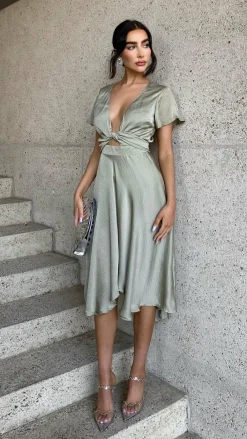 Fashion Allied Dresses|Bridesmaid^Sunny Daze Dress - Olive