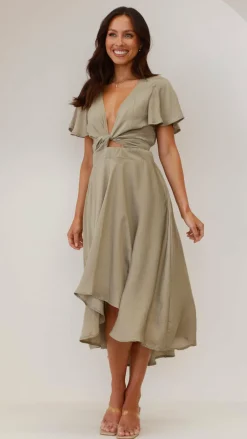 Fashion Allied Dresses|Bridesmaid^Sunny Daze Dress - Olive