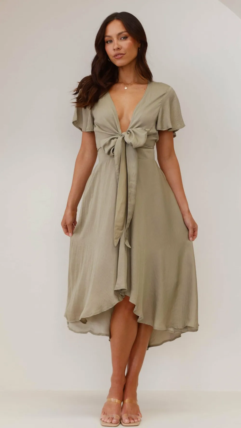 Fashion Allied Dresses|Bridesmaid^Sunny Daze Dress - Olive