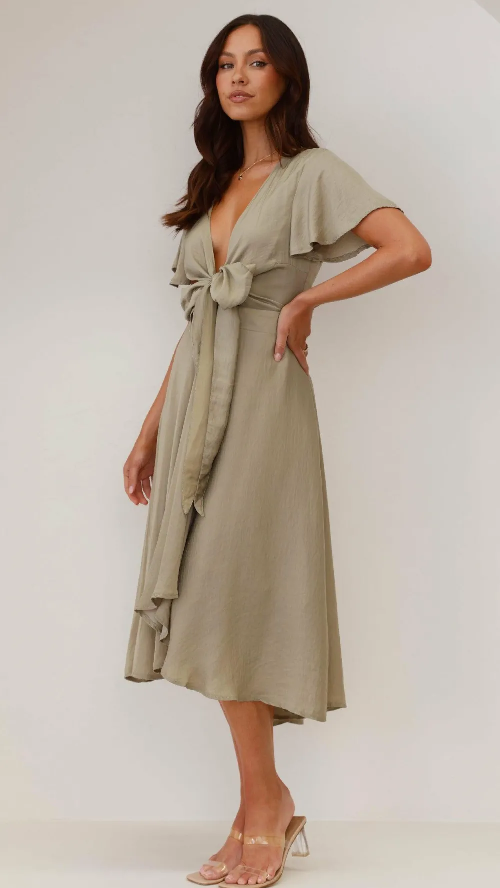 Fashion Allied Dresses|Bridesmaid^Sunny Daze Dress - Olive