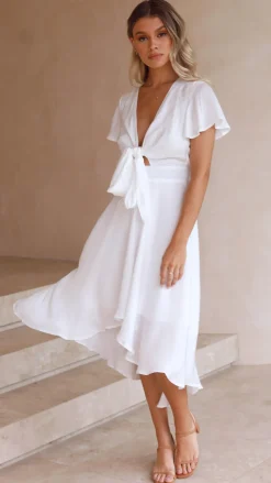 Fashion Allied Dresses|Bridesmaid^Sunny Daze Dress - White