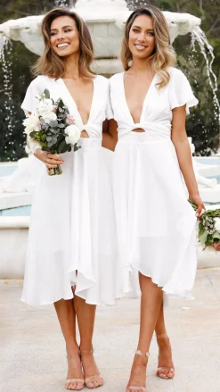 Fashion Allied Dresses|Bridesmaid^Sunny Daze Dress - White