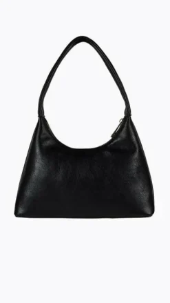 Peta and Jain Bags^Sweetie Shoulder Bag - Black PU