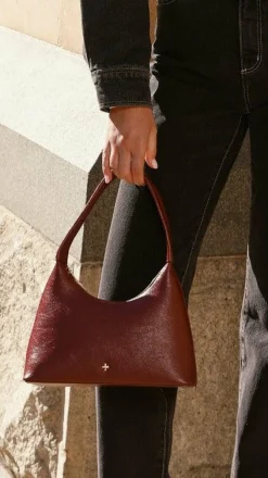 Peta and Jain Bags^Sweetie Shoulder Bag - Cherry PU