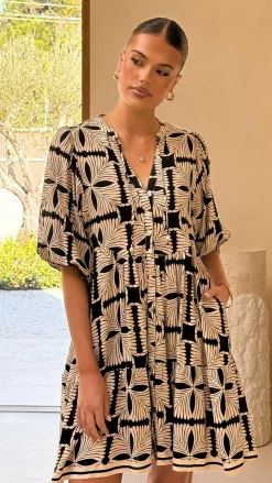 Iris Maxi Dresses|Mini^Tabitha Mini Dress - Cortana Print