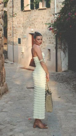 LILYWHYT Dresses|Maxi^Tadashi Maxi Dress - Yellow