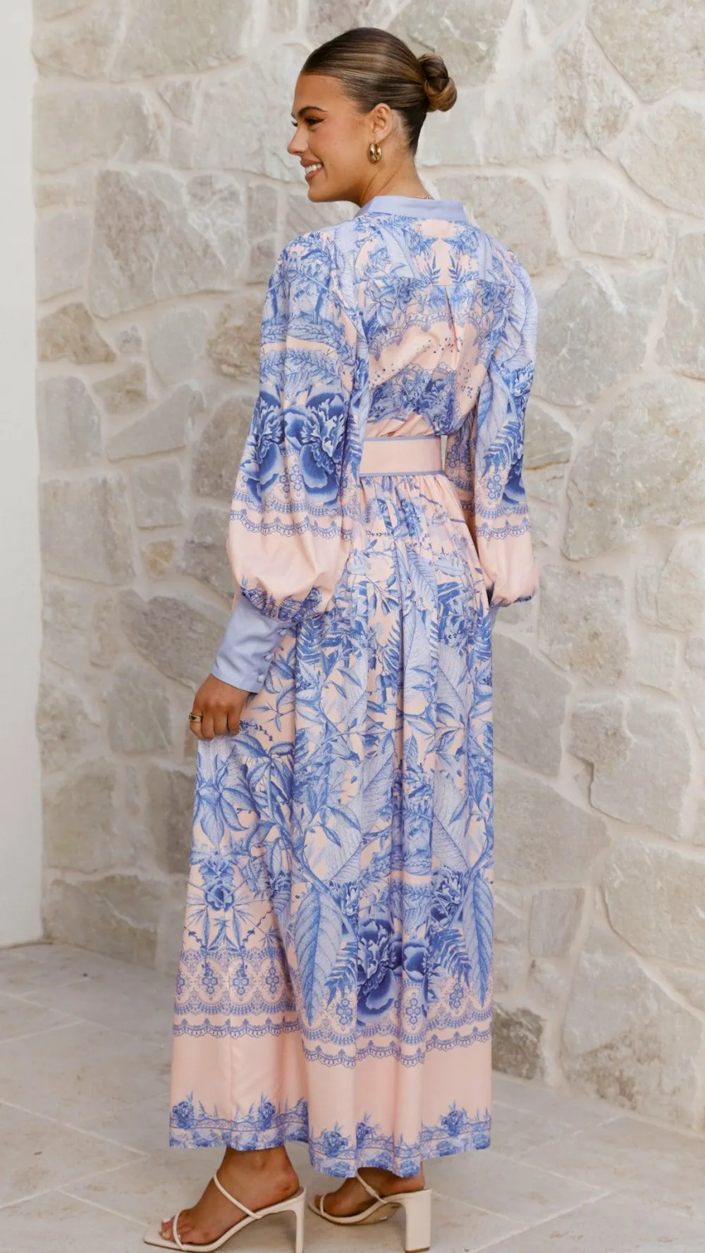 Bubblegum Dresses|Maxi^Taia Maxi Dress - Madeline Blue