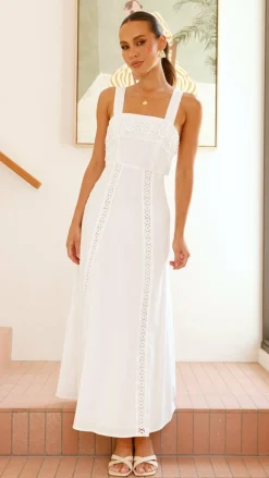 LILYWHYT Dresses|Maxi^Takala Maxi Dress - Off White