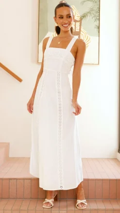 LILYWHYT Dresses|Maxi^Takala Maxi Dress - Off White