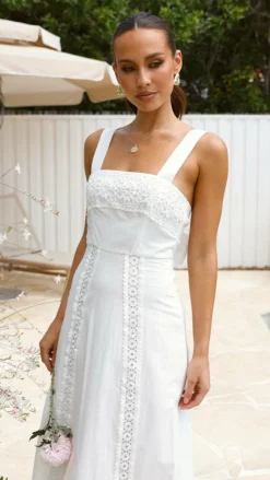 LILYWHYT Dresses|Maxi^Takala Maxi Dress - Off White