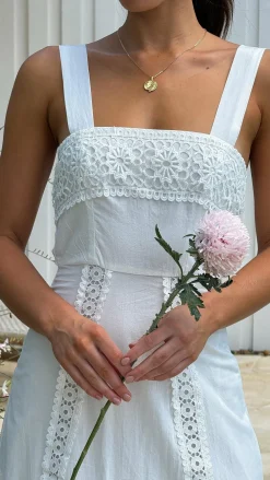 LILYWHYT Dresses|Maxi^Takala Maxi Dress - Off White