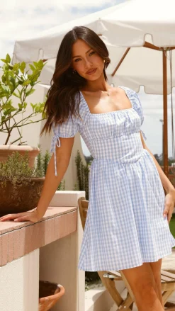 Alive Girl Sale Dresses^Takashi Mini Dress - Picnic Blue