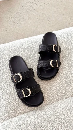Billini Billini|Sandals & Slides^Talon Slides - Black
