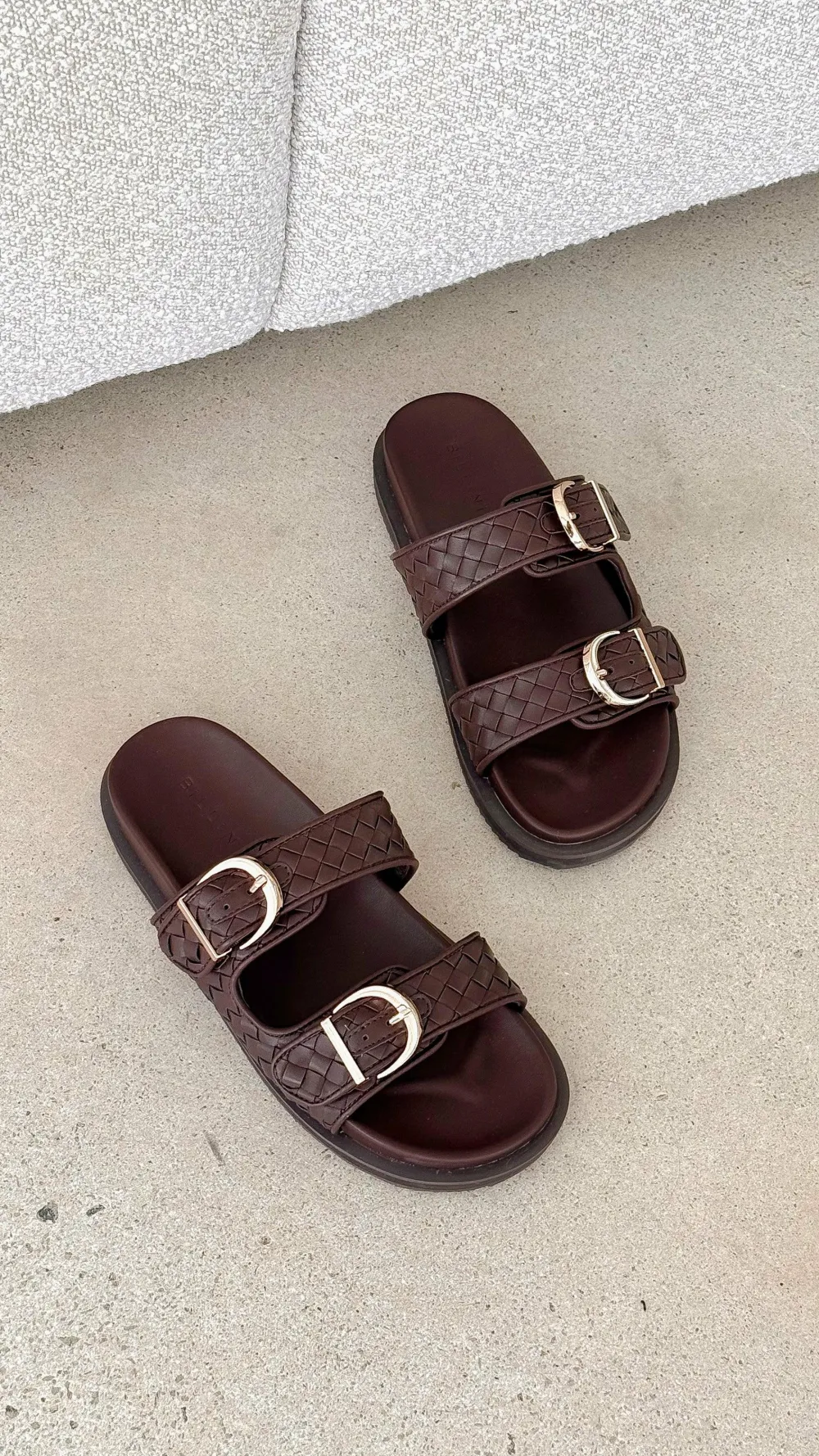Billini Billini^Talon Slides - Chocolate