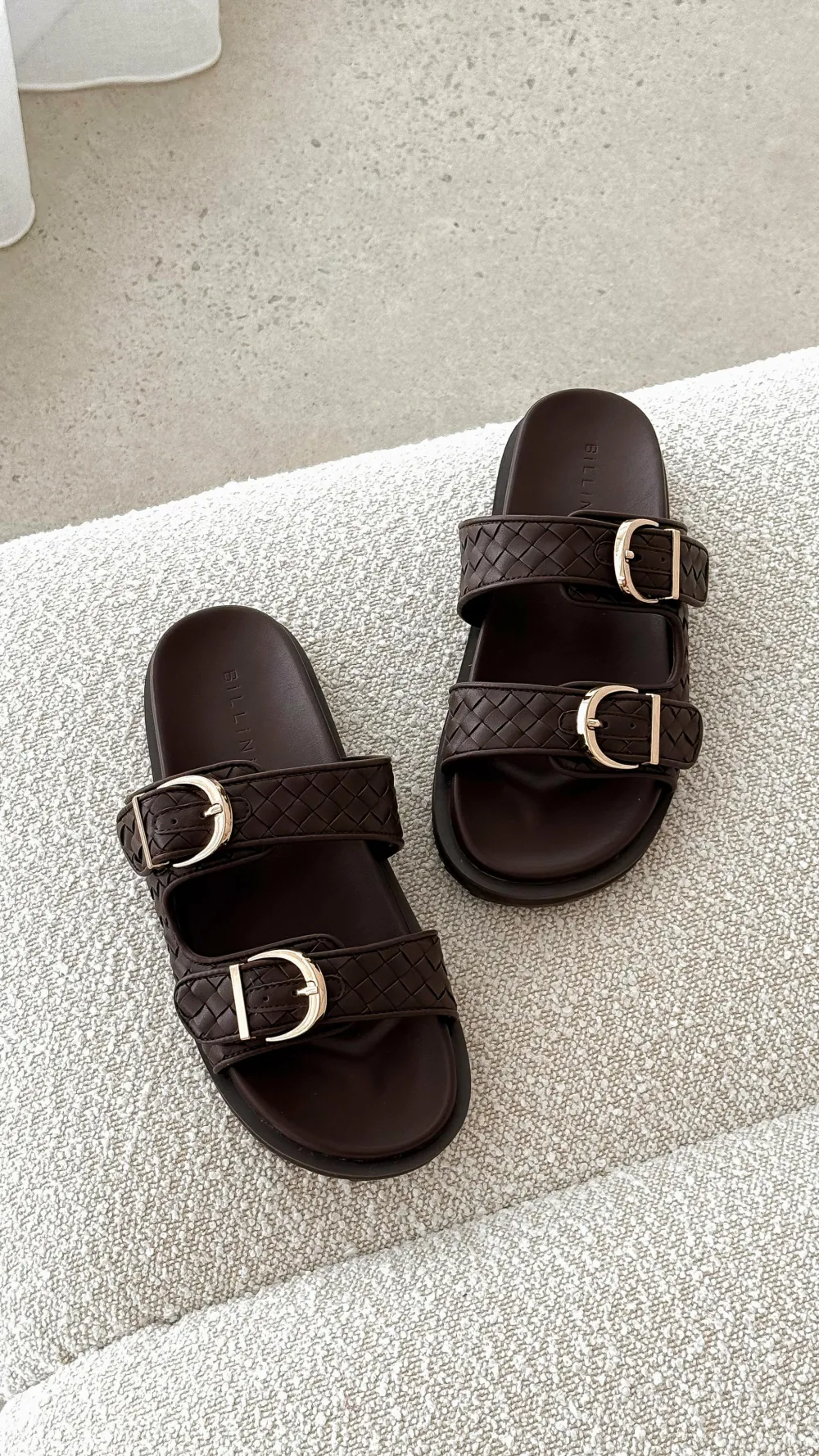Billini Billini^Talon Slides - Chocolate
