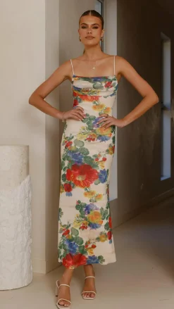 LILYWHYT Dresses|Maxi^Tamera Maxi Dress- Floral