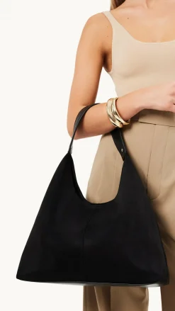 Billini Bags^Tammy Shoulder Bag - Black Suede