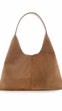 Billini Bags^Tammy Shoulder Bag - Dark Tan Suede