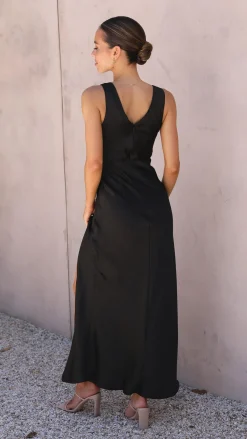 Alive Girl Je T'Aime|Dresses^Taylor Maxi Dress - Black