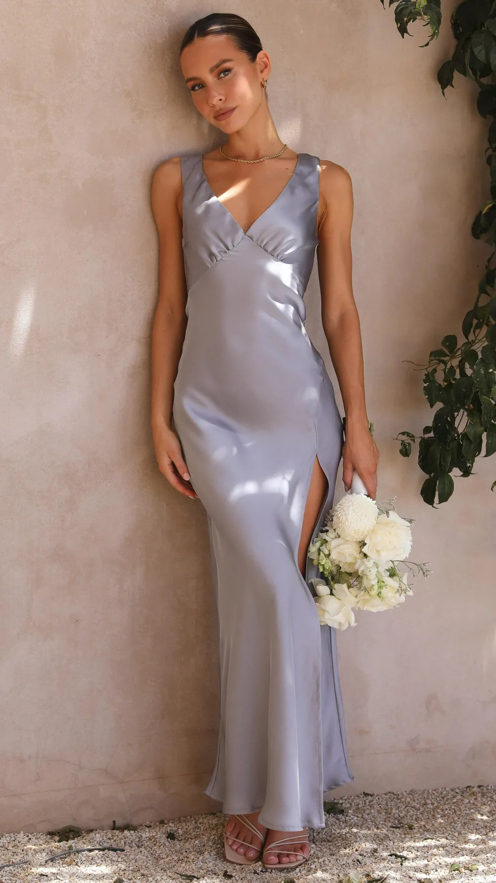 Alive Girl Sale Evening|Sale Dresses^Taylor Maxi Dress - Steel Blue