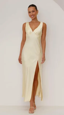 Alive Girl Je T'Aime|Dresses^Taylor Maxi Dress - Yellow
