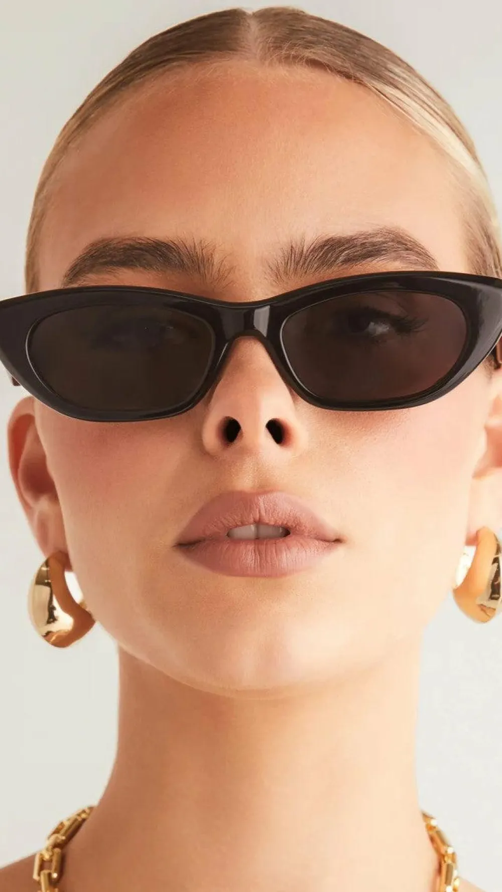 Banbe Sunglasses|The Denim Edit^The Caroline Sunglasses - Black